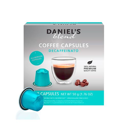 Café En Capsulas Daniels Blend Decaffeinato