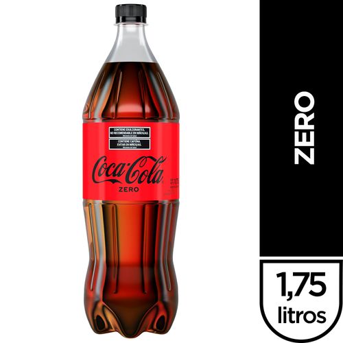 Gaseosa Coca Cola Zero 1.75lt