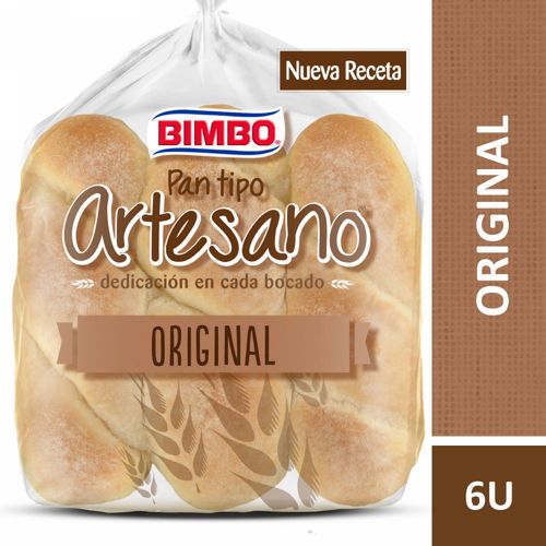 Pan De Panchos Bimbo Artesano 6 U