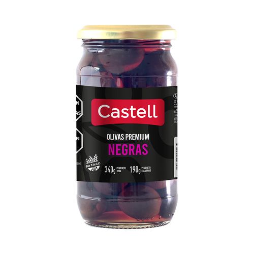 Aceituna Castell Negraprem X190g