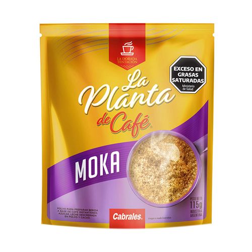 Capuccino La Planta De Café Moka X115g