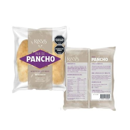 Pan De Panchos Kansas X 6 Unidades  330 Gr