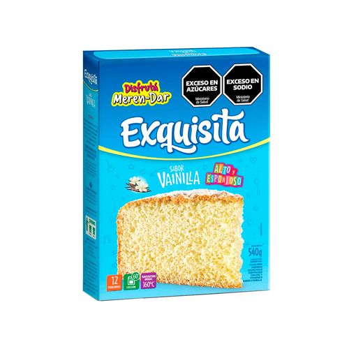 Bizcochuelo Vainilla Exquisita X 540 Gr