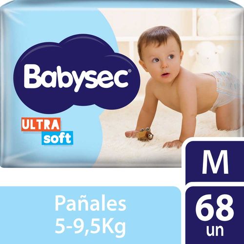 Pañales Babysec Ultrasoft M68/3 Jumpack