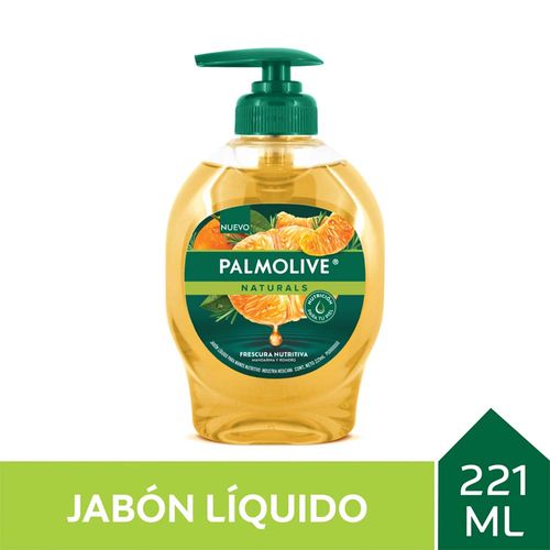 Jabón Líquido Para Manos Palmolive Naturals Mandarina 221 Ml