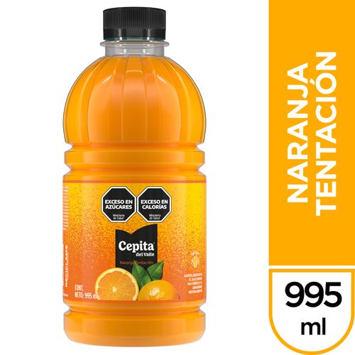 Cepita Del Valle Naranja Tentación 995 Ml