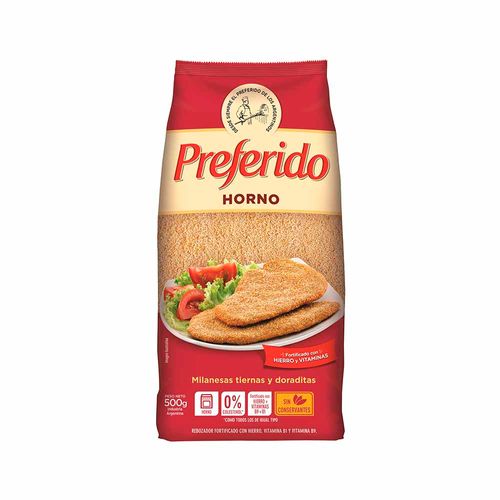 Rebozador Preferido Horno Fortificado X500g