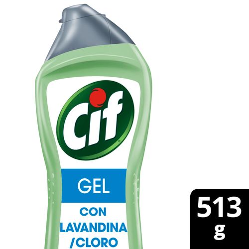 Limpiador En Gel  Cif  Con Lavandina/cloro  513 G