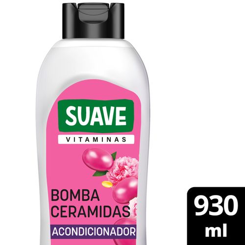 Acondicionador Suave Vitaminas Bomba Ceramidas 930 Ml