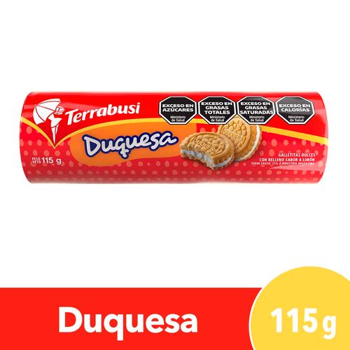 Galletitas Dulces Duquesa Terrabusi 115 Gr