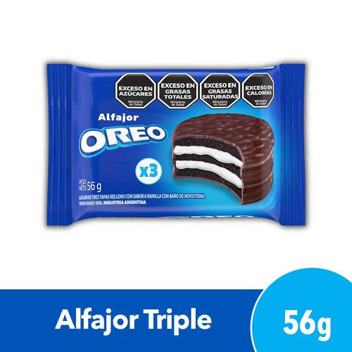 Alfajor Oreo Triple 56 Gr