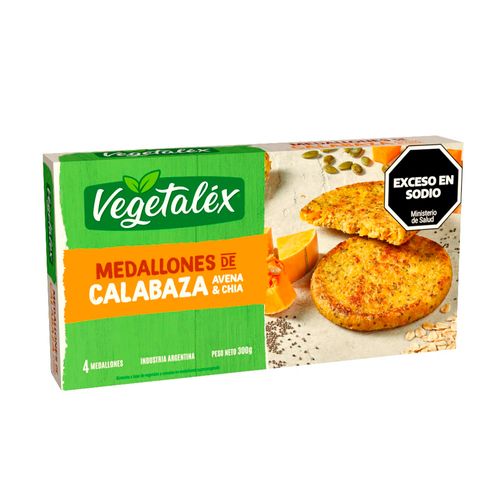 Medallón Vegetalex De Calabaza 300 Gr