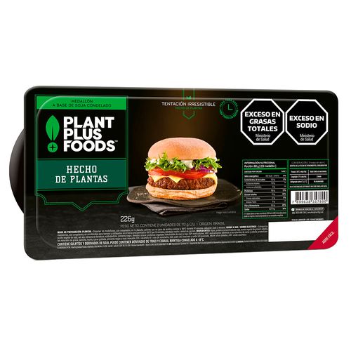 Medallon de Soja PLANT PLUS FOODS 226g