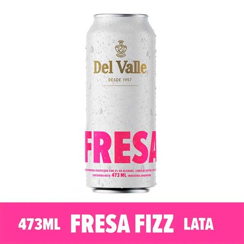 Fresa Fizz Del Valle 473 Ml