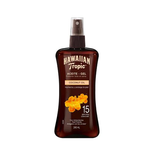 Aceite Protector Hawaiian Tropic Spf15 X 240 Ml.