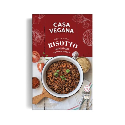 Risotto Napolitano Casa Vegana 400 Gr