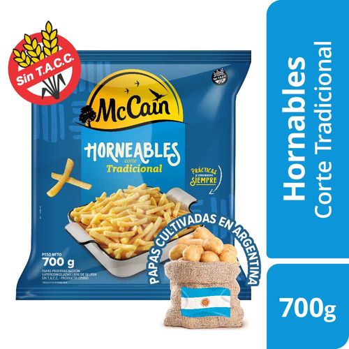 Papas Horneables Mc Cain Corte Tradicional 700 Gr