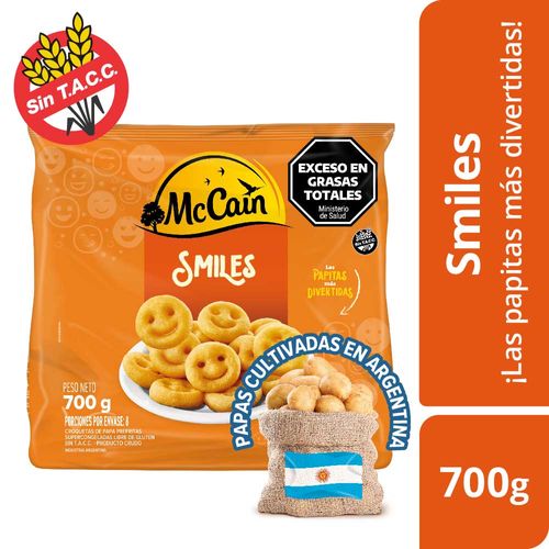 Papas Mc Cain Smiles X700g