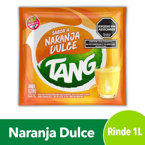 Jugo En Polvo Tang Naranja Dulce 15gr