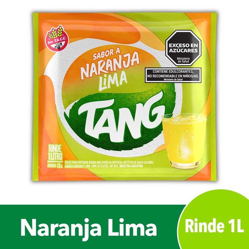 Jugo En Polvo Tang Naranja Lima 15 Gr