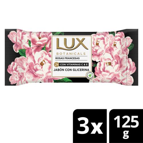 Jabon Lux Rosas Francesas X3 125g