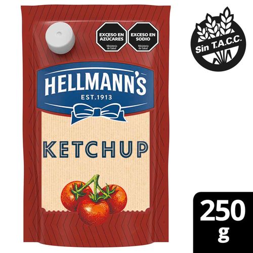 Ketchup Hellmanns 250 Gr