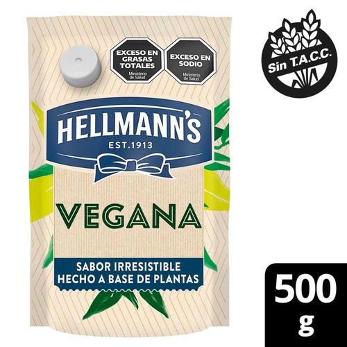 Aderezo Vegana Hellmanns 500 Gr