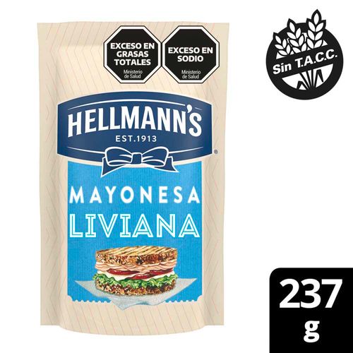 Mayonesa Liviana Doypack 237 Gr Hellmann's