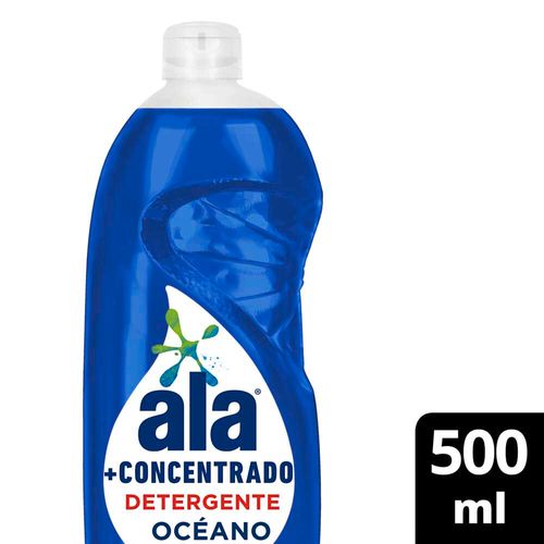 Detergente Líquido + Concentrado Océano 500 Ml Botella Ala