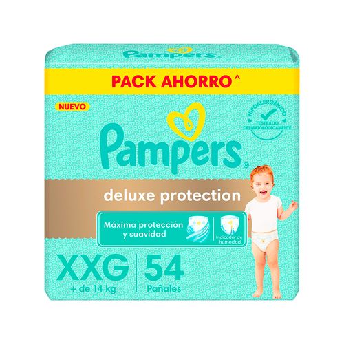 Pañales Deluxe Extra Extra Grande 54 X 1 Un Pampers