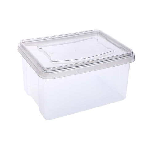 Caja Plastica Promo 10l Transparente Krea