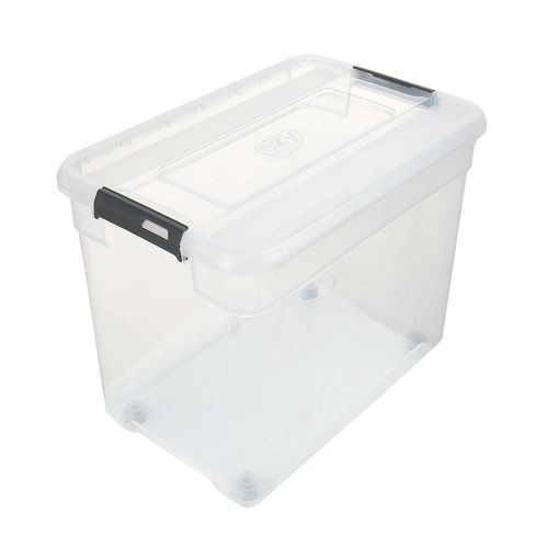 Caja Plastica Promo 52l Ruedas Krea