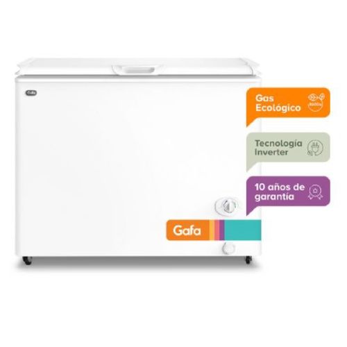 Freezer Gafa Fghi300b-l  Inverter Blanco 280 L