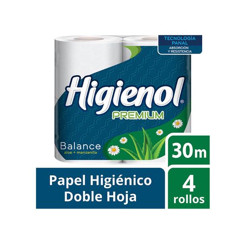Papel Higienico Higienol Balance 12m2