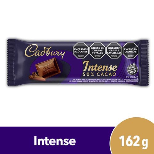 Chocolate Cadbury Intense 162 Gr