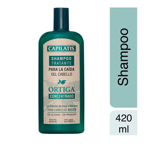 Shampoo Capilatis Ortiga Seco Concentrado 420 Ml