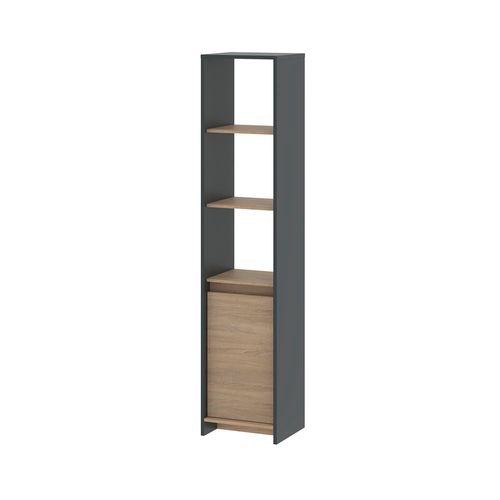 Biblioteca Dielfe Niza 1,83m Gris/rb