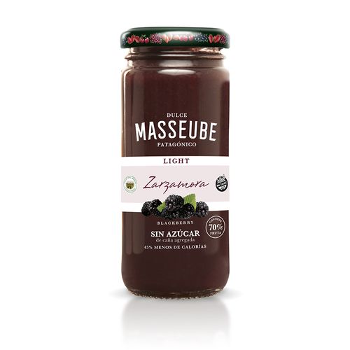 Mermelada Masseube Diet Zarzamora Gr. 260 Fco