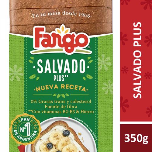 Pan Fargo Salvado Plus 350 Gr