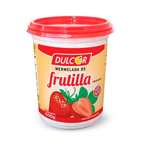 Mermelada "dulcor" Frutilla X 500 Gr.