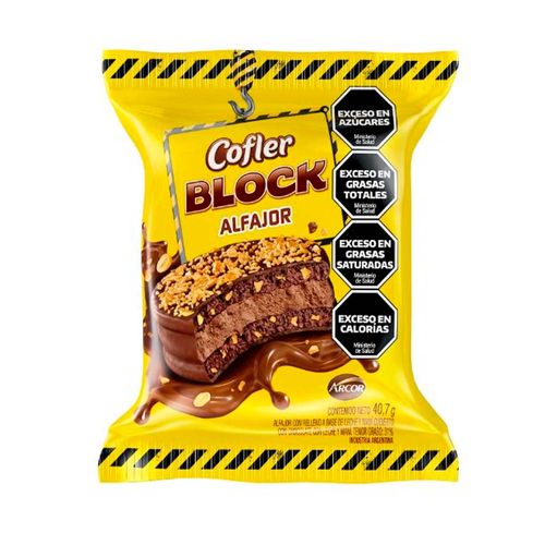 Alfajor Cofler Block X40,7g