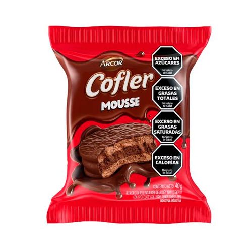 Alfajor Cofler Mousse X40g