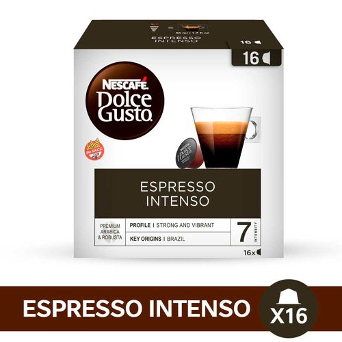 Capsulas Nescafé® Dolce Gusto® Espresso Intenso - 16 U