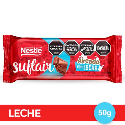 Suflair® Chocolate Aireado Con Leche X 50gr