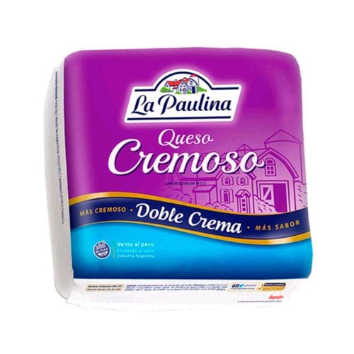 Queso Cremoso La Paulina Doble Crema 1 Kg