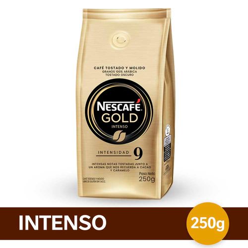 Nescafé® Gold Tostado Y Molido Intenso X 250gr