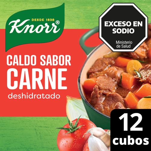 Caldo De Carne 12 Cubos Knorr