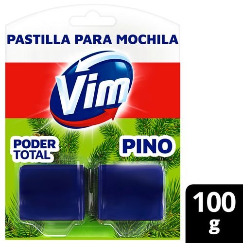 Pastilla Para Inodoto Vim Pino 100 Gr