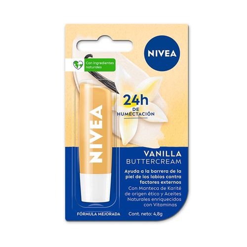 Balsamo Nivea Vainilla Shine 4,8g