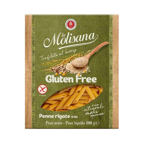 Fideos La Molisana Penne Rigate Gluten Free